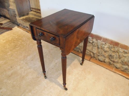 Table Hall Lamp Side Console Fine Regency Rosewood C1830