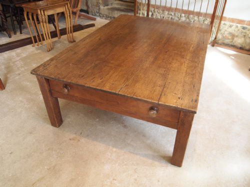 Table Coffee Table Victorian Pine C1880