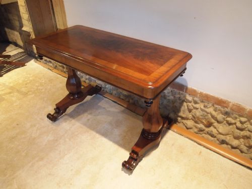 Table Hall Side Lamp Console William IV Mahogany C1830