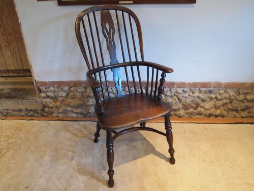 Chair Victorian Windsor Ash and Elm C1840