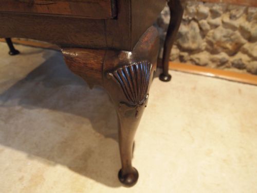 fig 2. Chest of drawers chest on stand rare George II Oak c1740