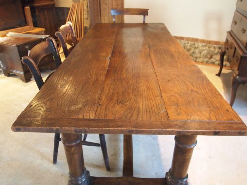 Table Refectory Dining Farmhouse Elm 18th Century and Later