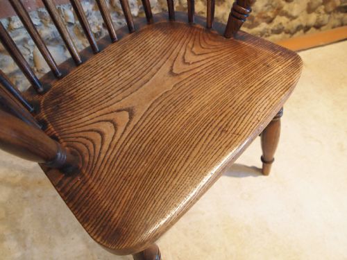 fig 1. Chair Windsor Ash and Elm Victorian c1840