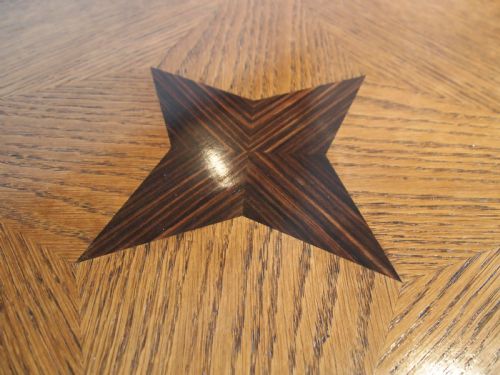 fig 1. Table Art Deco Oak and Coromandel fine quality c1920