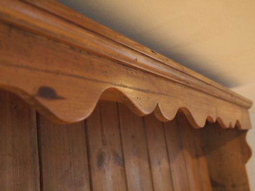 fig 2. Dresser superb large Victorian Pine c1860