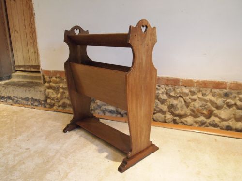 Bookcase Canterbury Arts and Crafts Walnut C1900