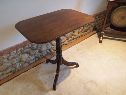 Table Lamp Hall Side Console George III Mahogany C1790