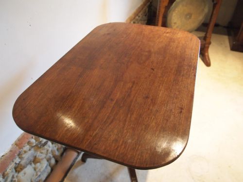 fig 1. Table lamp hall side console George III Mahogany c1790