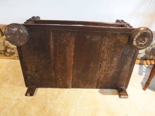 fig 3. Chest of drawers rare small William and Mary Oak c1690