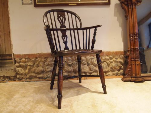 Chair Windsor Yew and Elm George IV C1820