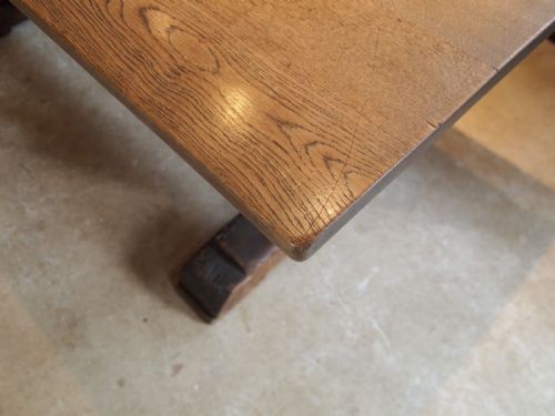 fig 2. Table refectory dining farmhouse Oak c1890