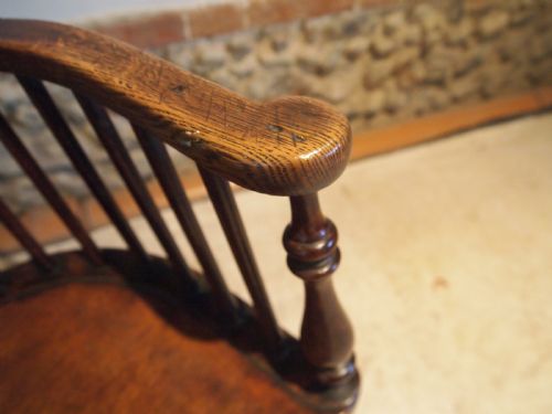 fig 2. Chair V Rare Scottish provincial Darvel rocking chair c1840