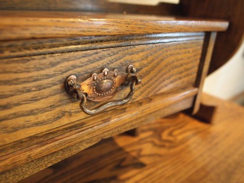 fig 1. Outstanding Arts and Crafts Ash dressing table Shapland and Petter c1900