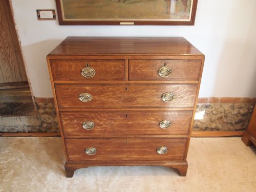 fig 1. Chest of Drawers stunning George III Oak c1800
