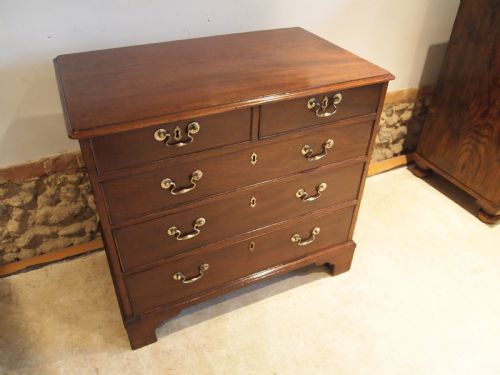 Chest of Drawers Small George III Mahogany 33" C1790