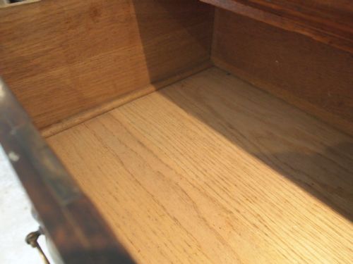 fig 2. Chest of drawers Arts and Crafts Edwardian Walnut and Ash c1900