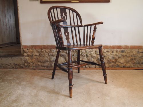 Chair Windsor Ash and Elm Early Victorian Lincolnshire C1840