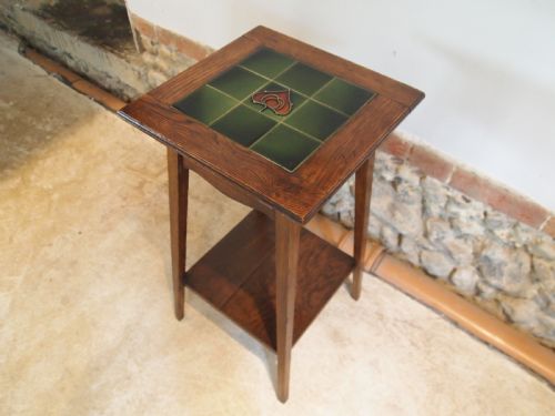 Table Arts and Crafts Liberty Style Oak C1900