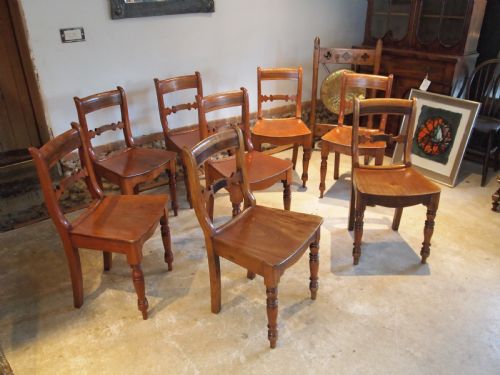 Chairs Set of 8 Essex Bar Back Kitchen C1830