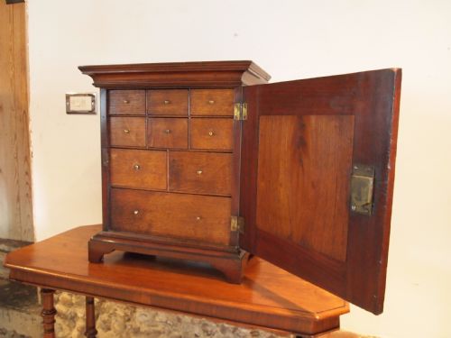 fig 2. Chest of drawers rare George III spice c1780