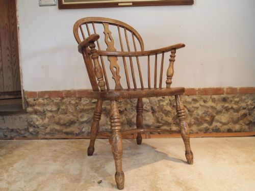 Chair George IV Windsor Ash and Elm Armchair C1825
