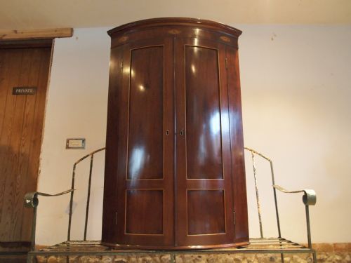 Cupboard Cabinet Corner Fine George III Mahogany C1780