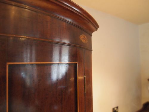 fig 2. Cupboard Cabinet corner fine George III Mahogany c1780
