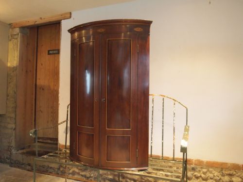 fig 3. Cupboard Cabinet corner fine George III Mahogany c1780