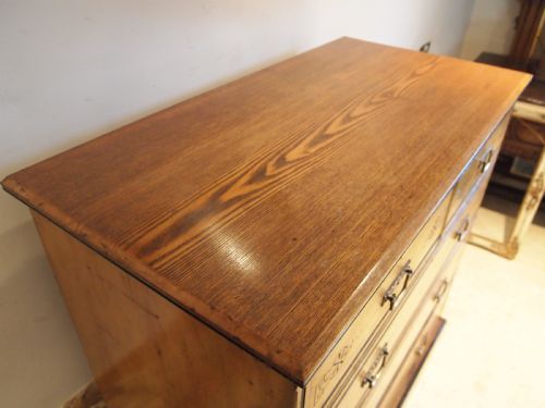 fig 1. Chest of drawers Arts and Crafts Victorian Ash c1870
