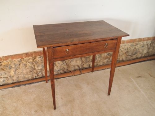 Table Side Low Boy Hall Lamp Console George III Elm C1800