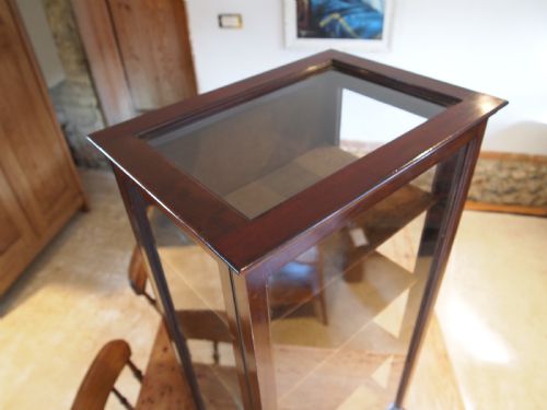 fig 3. Cabinet shop display Victorian Mahogany John Sharpe Leicester c1890