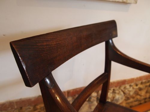 fig 3. Chair Welsh Oak attributed to Wheeler Narberth c1850