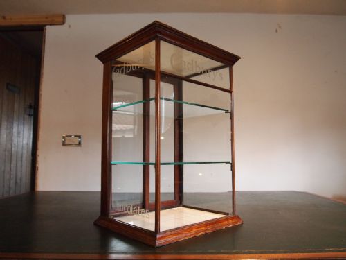 Cabinet Shop Display Cadbury's Chocolate Victorian C1890
