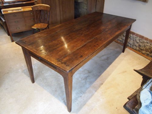 Table Rare Outstanding George III Ash Refectory Farmhouse Dining C1790