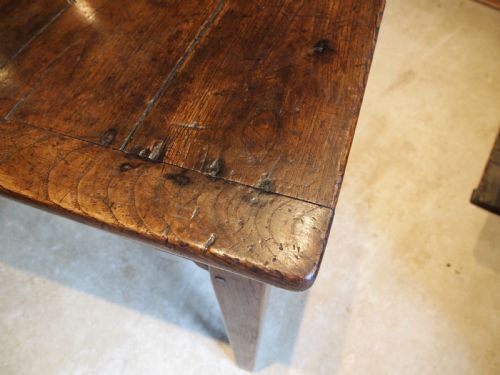 fig 1. Table Rare Outstanding George III Ash refectory farmhouse dining c1790