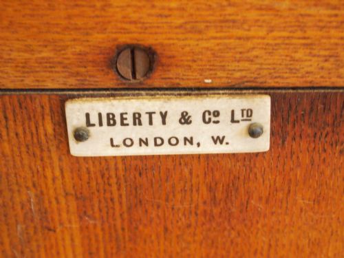 fig 1. Dressing table rare Arts and Crafts Liberty & co Ash c1900