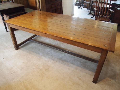 fig 1. Outstanding Norfolk farmhouse refectory table George III c1820