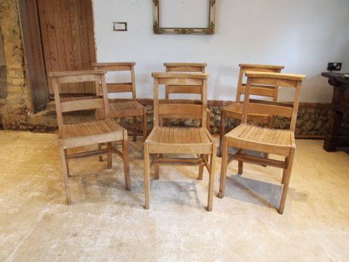 Chairs War Department Chapel Chairs Kitchen Dining Beech 6