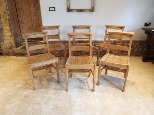 Chairs War Department Chapel Chairs Kitchen Dining Beech 6