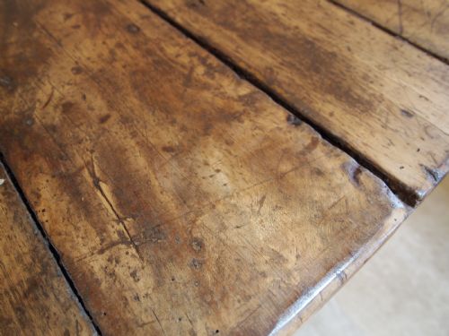 fig 2. Table refectory dining farmhouse French Apple c1820