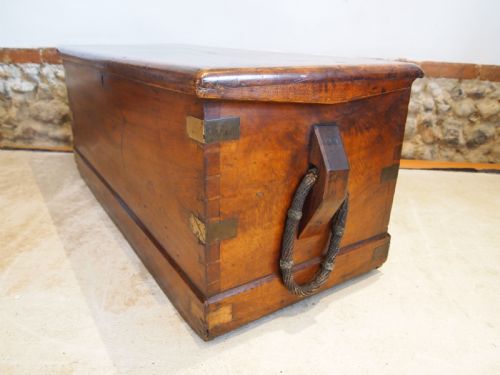 Chest Very Rare 18th Century Seaman's Camphor Wood Chest C1790