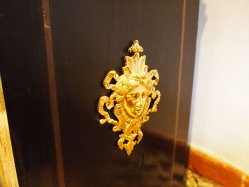 fig 1. Cabinet outstanding Boulle work Pier cabinet c1850