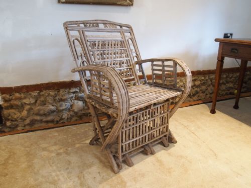 Chair Colonial Split Cane Armchair C1920