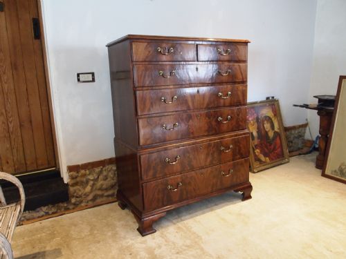 Chest of Drawers Outstanding Chest on Chest George III C1770