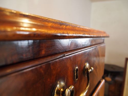 fig 2. Chest of drawers outstanding chest on chest George III c1770