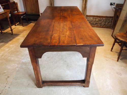 fig 2. Table stunning French Cherry wood George III c1790