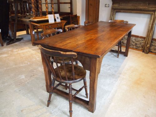 fig 3. Table stunning French Cherry wood George III c1790