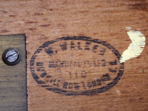 fig 2. Desk Stunning Arts and Crafts Oak Pugin W. Walker Bunhill Row London c1870