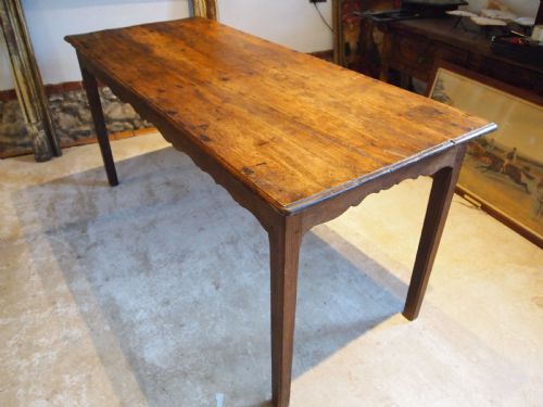 Table Refectory Farmhouse French Oak and Elm Victorian C1880
