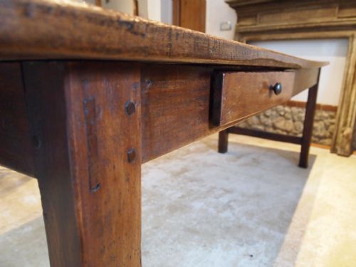fig 2. Table stunning French George III period Beech refectory farmhouse c1800